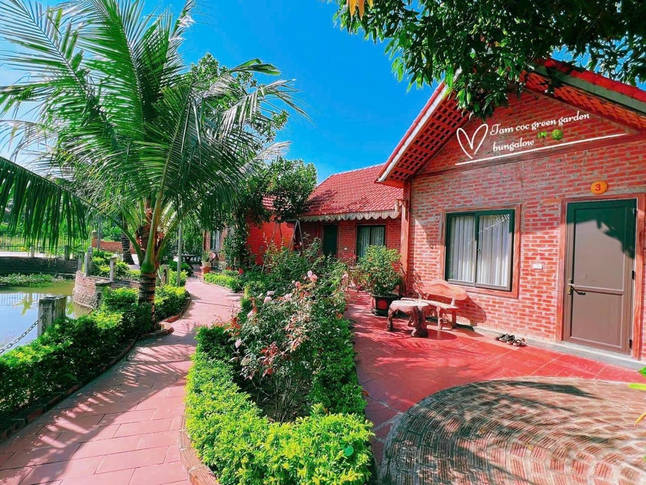 Tam Coc Green Garden Bungalow Нин Бин Екстериор снимка
