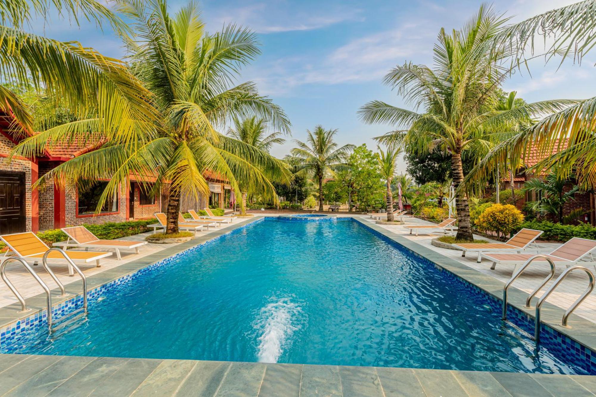 Tam Coc Green Garden Bungalow Нин Бин Екстериор снимка