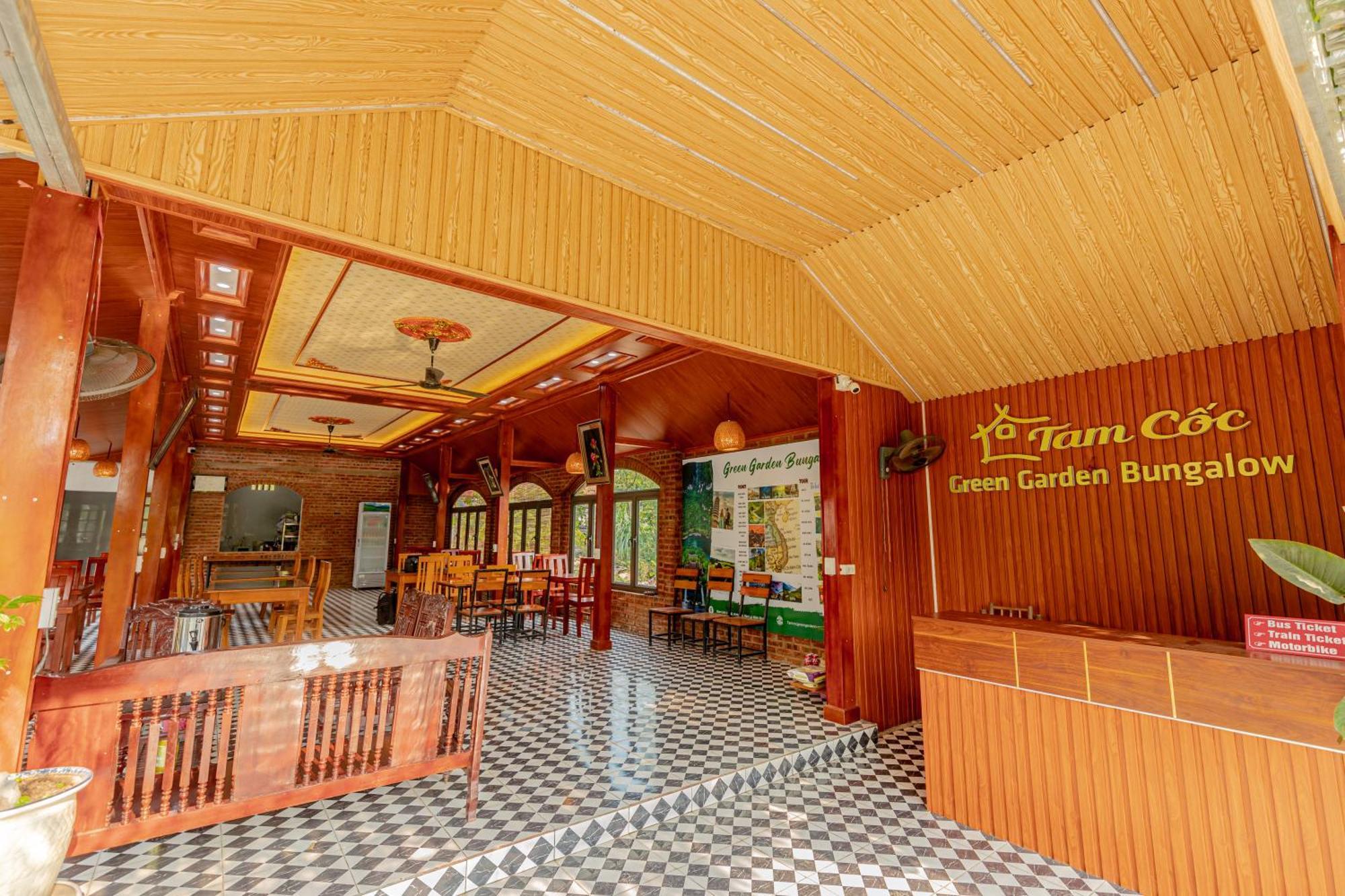 Tam Coc Green Garden Bungalow Нин Бин Екстериор снимка