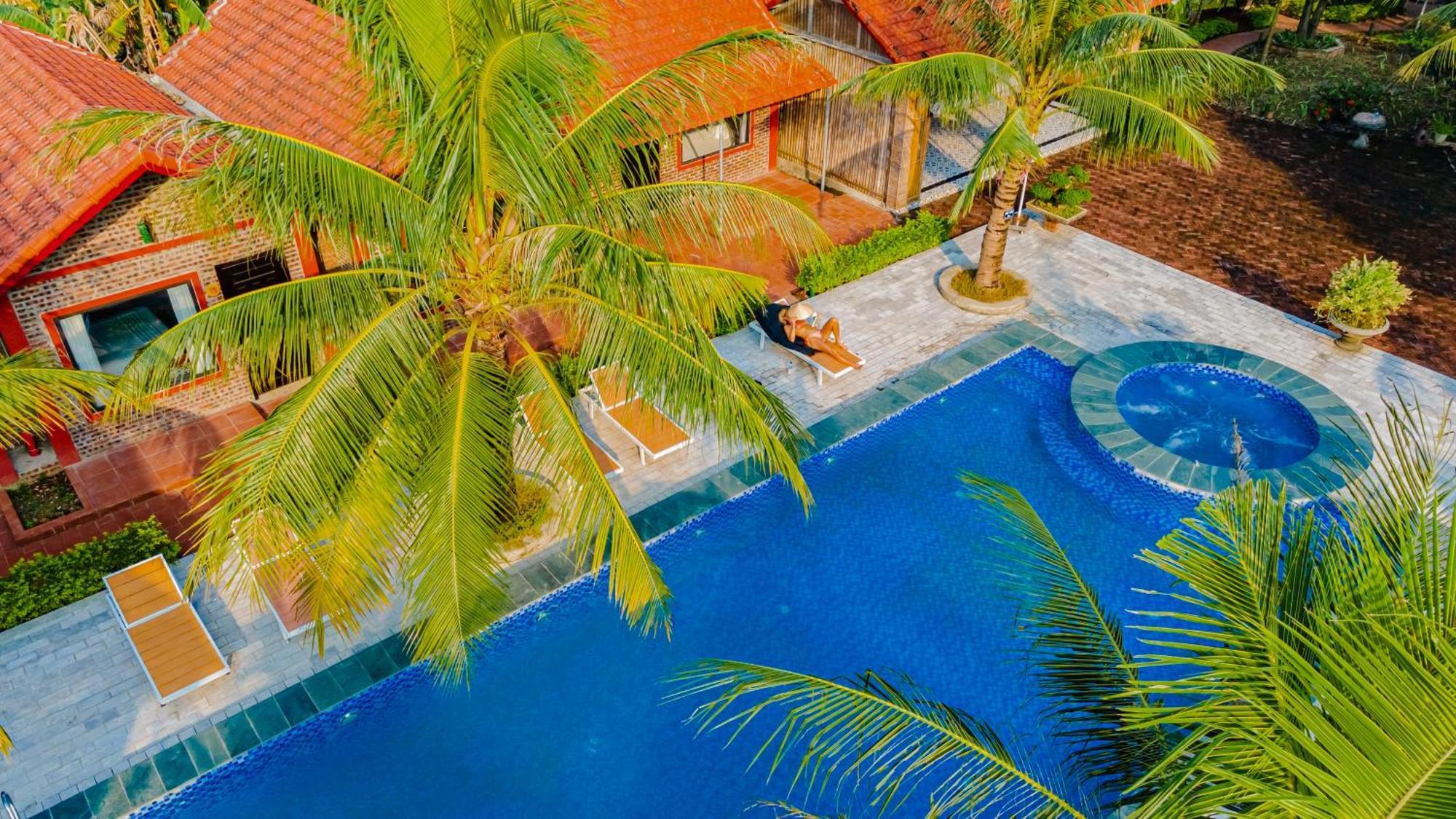 Tam Coc Green Garden Bungalow Нин Бин Екстериор снимка