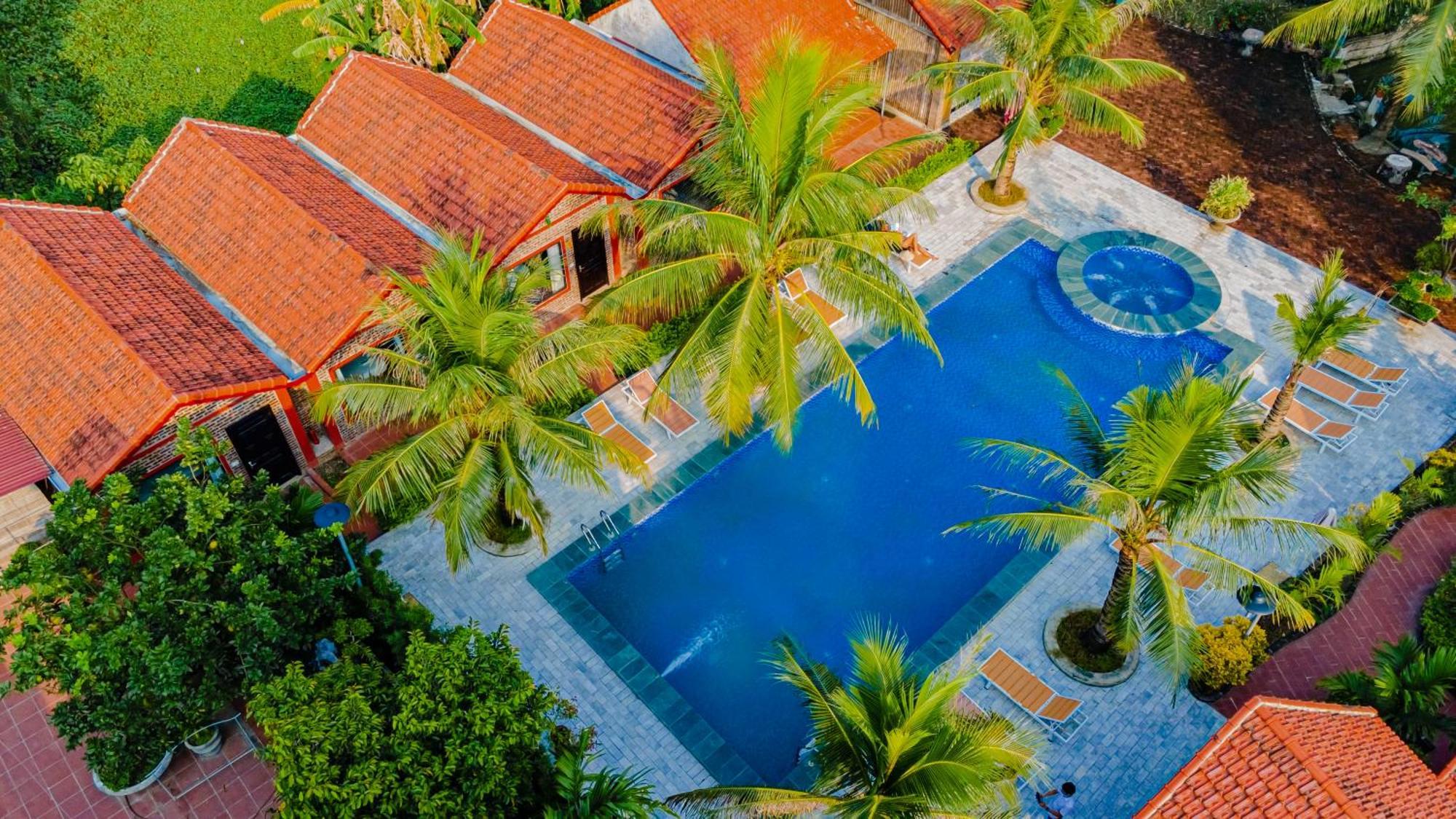 Tam Coc Green Garden Bungalow Нин Бин Екстериор снимка