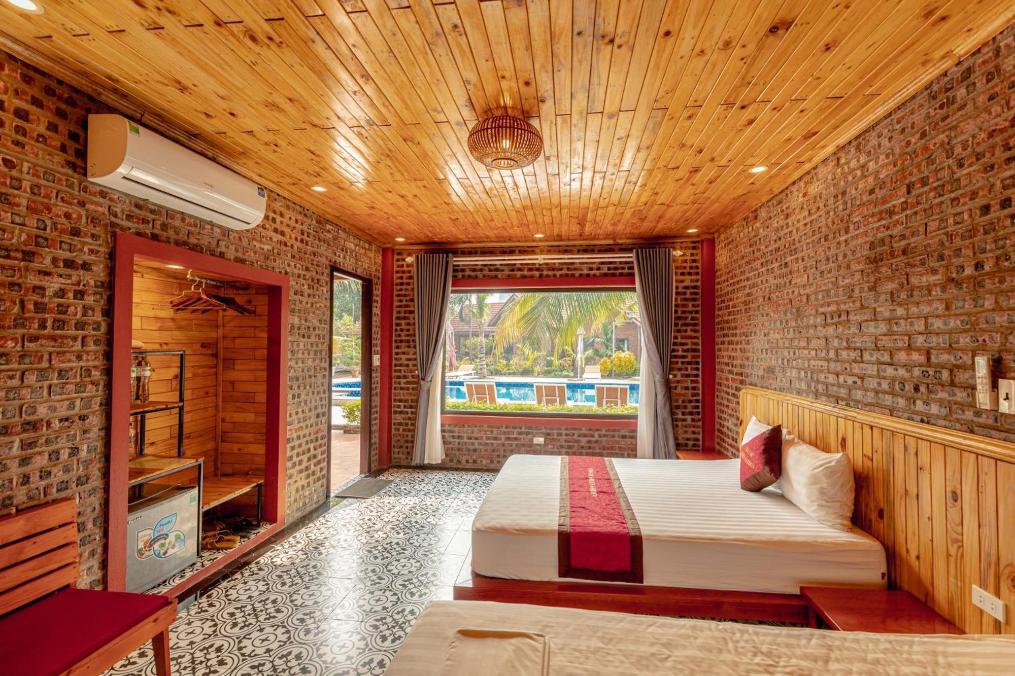 Tam Coc Green Garden Bungalow Нин Бин Екстериор снимка