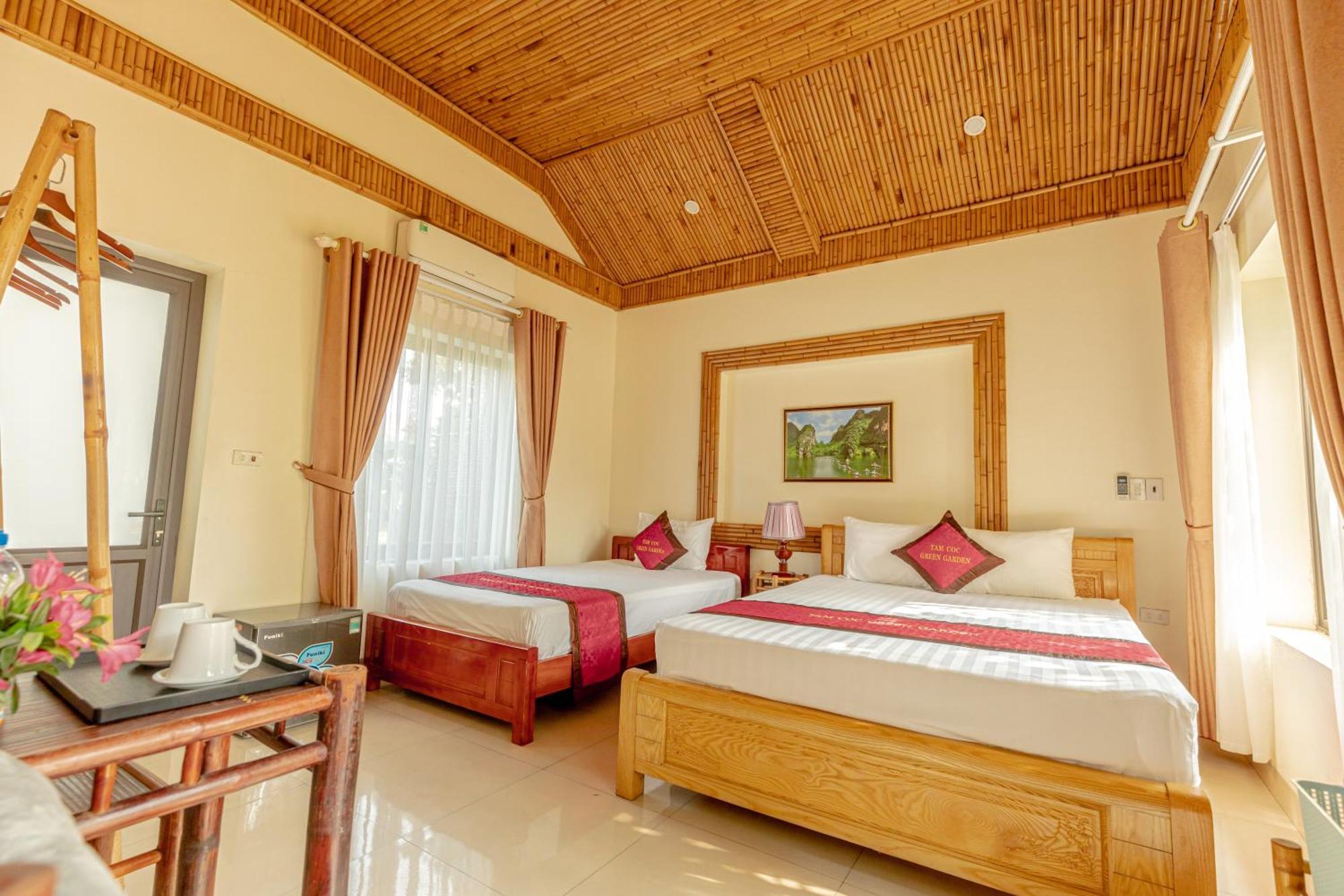 Tam Coc Green Garden Bungalow Нин Бин Екстериор снимка