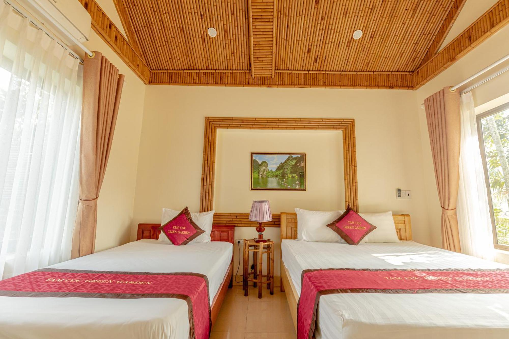 Tam Coc Green Garden Bungalow Нин Бин Екстериор снимка